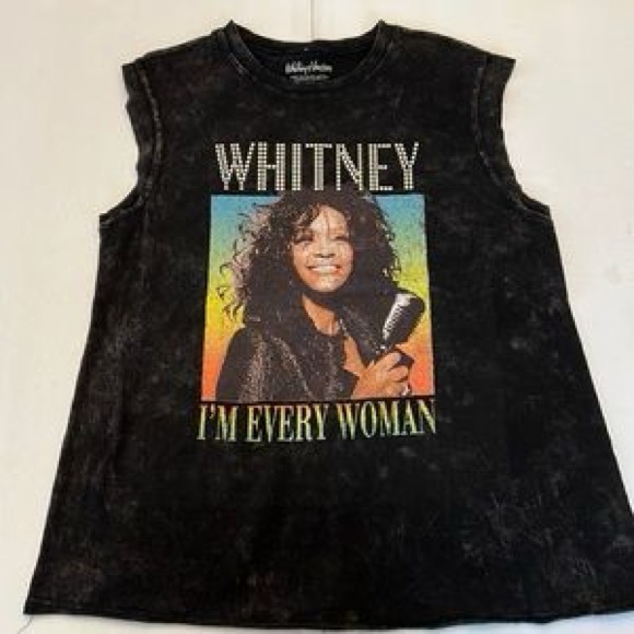 Whitney Houston I’m Every Women Graphic T New NWT Size Large - Picture 1 of 5